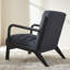 Chaise avec accoudoirs en bois massif Zoné-2010957998