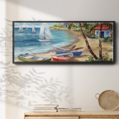 Antiqua Holiday- Framed Canvas