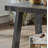 Contemporary Replicated Wood Shelf End Table