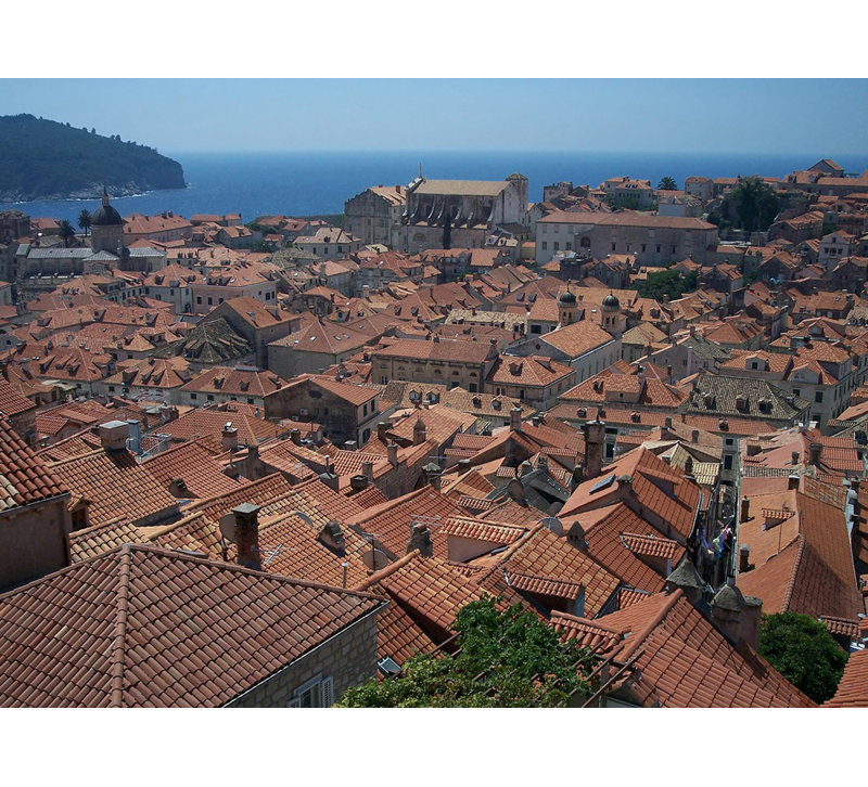 Dubrovnik Rooftops, Croatia