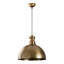 1 - Light Gold Shaded Pendant