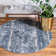 Tapis bleu Parwich