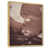 Toile brune avec cadre flottant