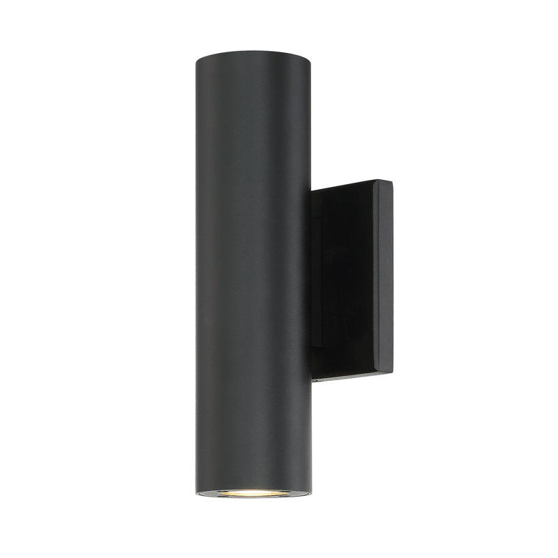 Howse LED Wall Light, Black, 10" H x 3.69" W x 4.5" D