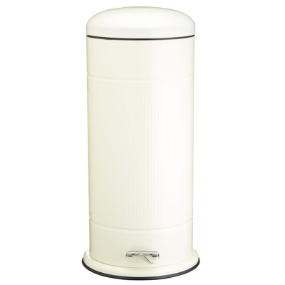 Living Nostalgia 30L Step-On Metal Bin