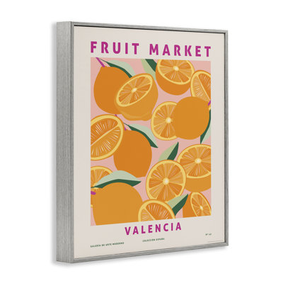 «Fruit Market Oranges», estampe numérique par Reinders