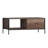 Esteban 1 Drawer Coffee Table With Open Shelf. Industrial Style. Black Metal Frame.