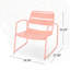 Chaise d'extérieur en fer-756256055