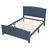 Terra Solid Wood Platform Bed Frame with Support Slats, No Box Spring Needed-134485234