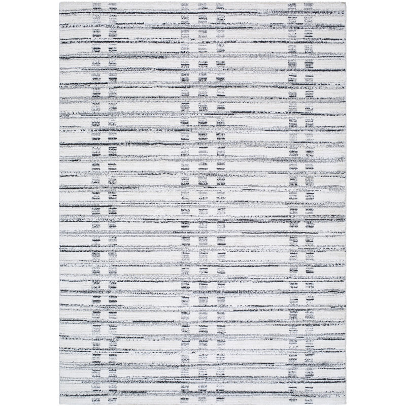 Fabrizia Plaid Rug, Rectangle 8'10" x 12'