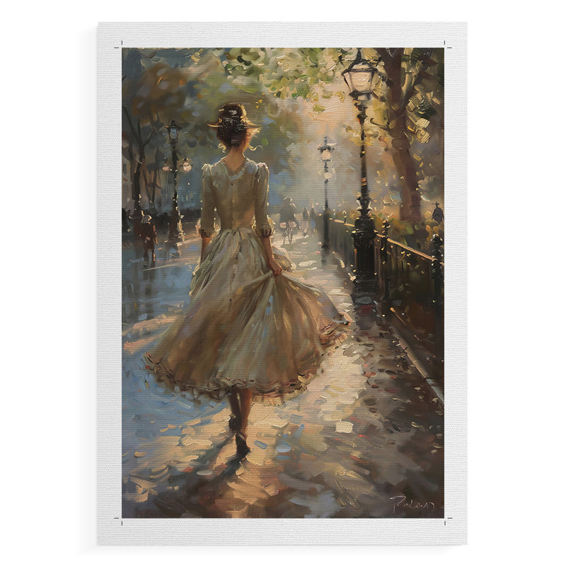 Série DCLV WOMEN - impression sur toile de qualité supérieure seulement - NON-CADRE - prête à être accrochée