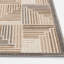 Tapis intérieur / extérieur géométrique crème / brun clair-1103299322