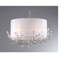 Lustre tambour 4 lumières à abat-jour Kull