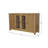 Annabel Glass & Wood Sideboard