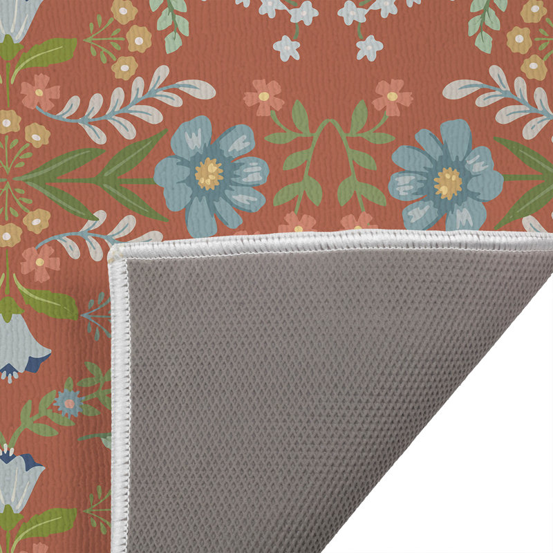 Paillasson Cecelia, Terracotta, L 34 po x L 21 po