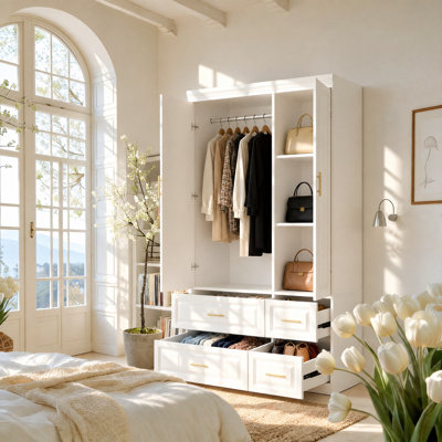 Armoire moderne avec rangement solide