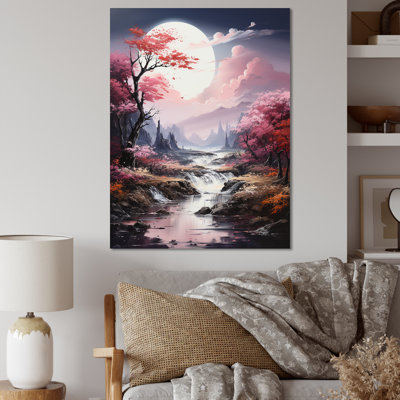 «Water Stream Charm» - reproduction d'art