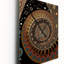 Horloge murale rétro en spirale rétro en terre cuite rétro V-99635577