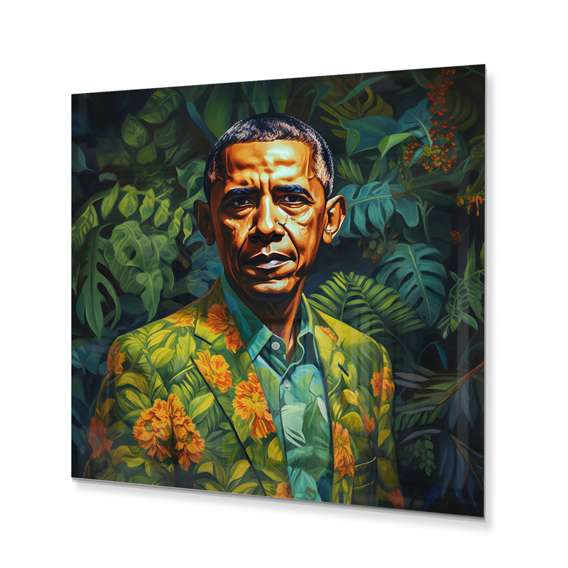 Obama Miami Vibes II, H 23 po x l 23 po x P 1 po