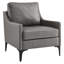 Fauteuil en cuir Corland-455941799