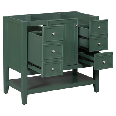 Base de meuble-lavabo simple 35,5 po seulement