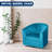 Hohenstein 360 Degree Swivel Barrel Chairs, accent chairs for living room with armrest, Modern Accent chair-86927364