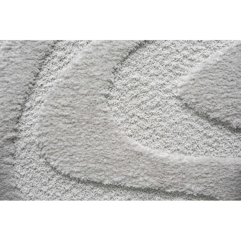Chanique Abstract Area Rug, Rectangle 133cm x 195cm, Ivory