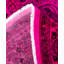Overdyed Hand-Knotted Wool Modern-Contemporary Pink Area Rug 8' 2" x 8' 3"