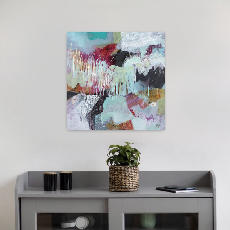 Field Notes No. 10 Abstract Art contemporain, H 18 po x l 18 po