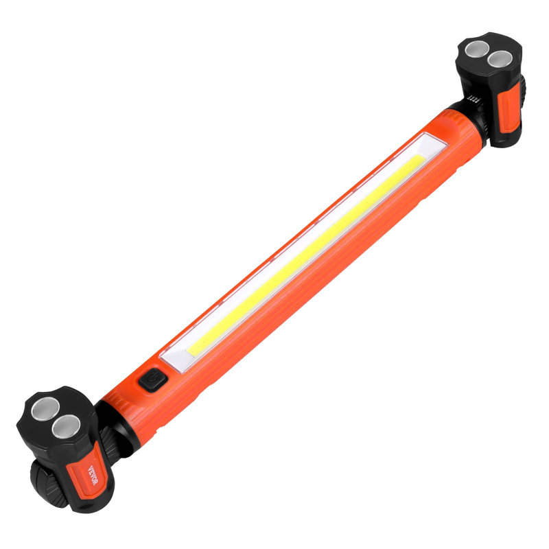Éclairage de travail sous le capot, 1250LM, lumière à DEL magnétique rechargeable de 6000 mah, barre de lumière portative sans fil pour mécanicien, pour un garage