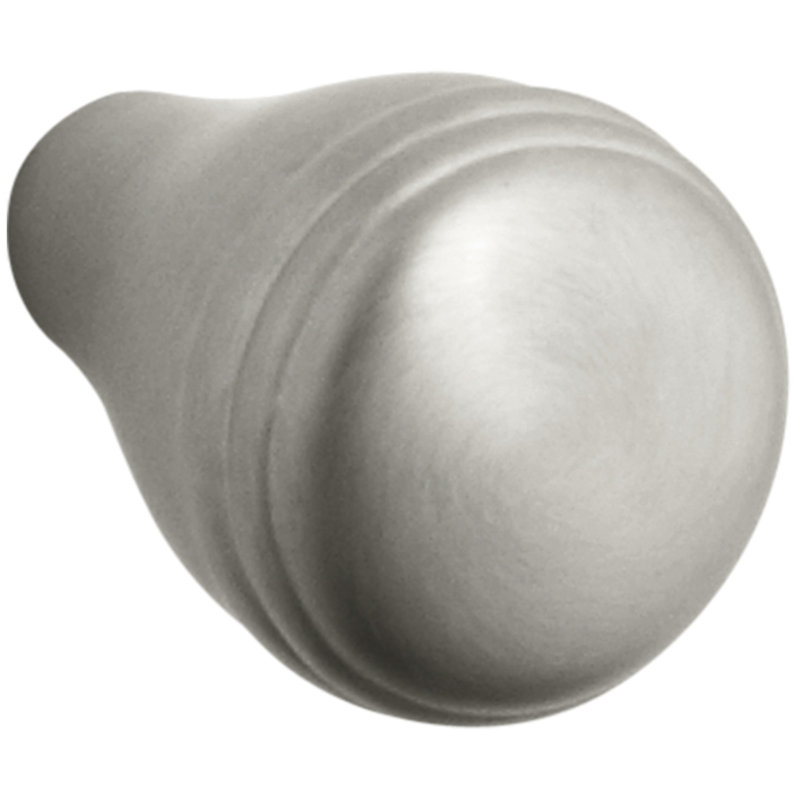 Devonshire 7/8" Diameter Conical Knob, Nickel brossé éclatant