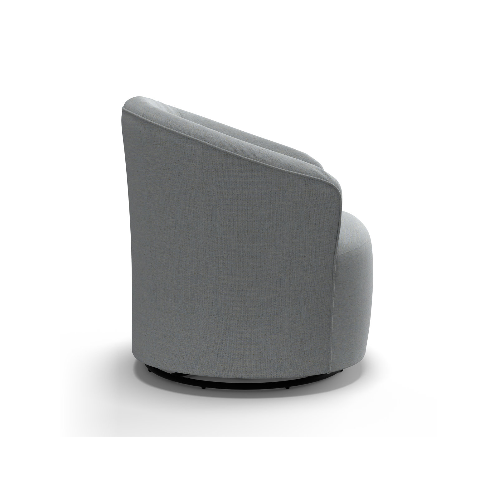 Jude Swivel Glider Accent Chair, Oxford