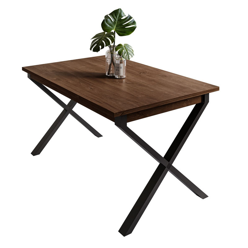 Tirrell Rectangular Restaurant Table, Stirling Oak, 76cm H x 198cm L x 85cm W