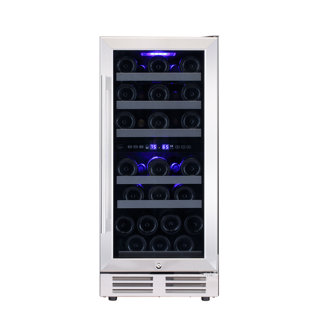 Sollevare Dual Zone 23.4'' 30 Bottle Wine Refrigerator