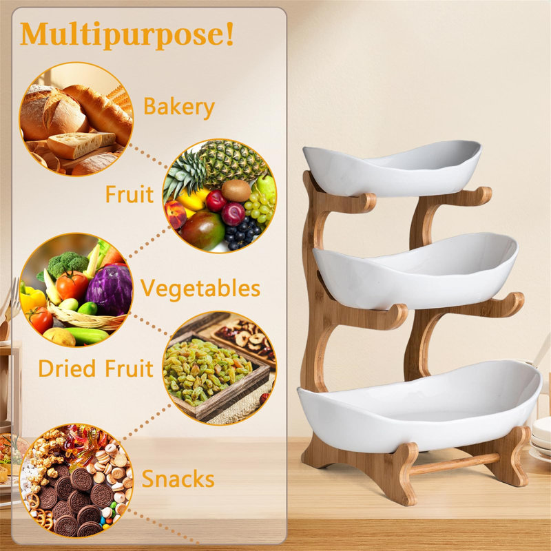 Lark Manor Ceramic Fruit Bowl
