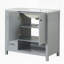 36" Bathroom Vanity with Sink Top, Bathroom Vanity Cabinet with Two Doors and Two Drawers-737276761