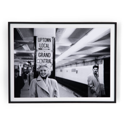 Grand Central Marilyn Print by Getty Images