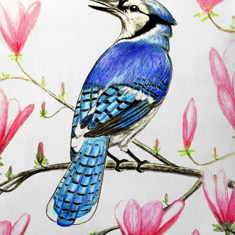 Coussin intérieur / extérieur Blue Jay
