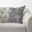 Studebaker Zebra Texture Animal Print Square Throw Cushion