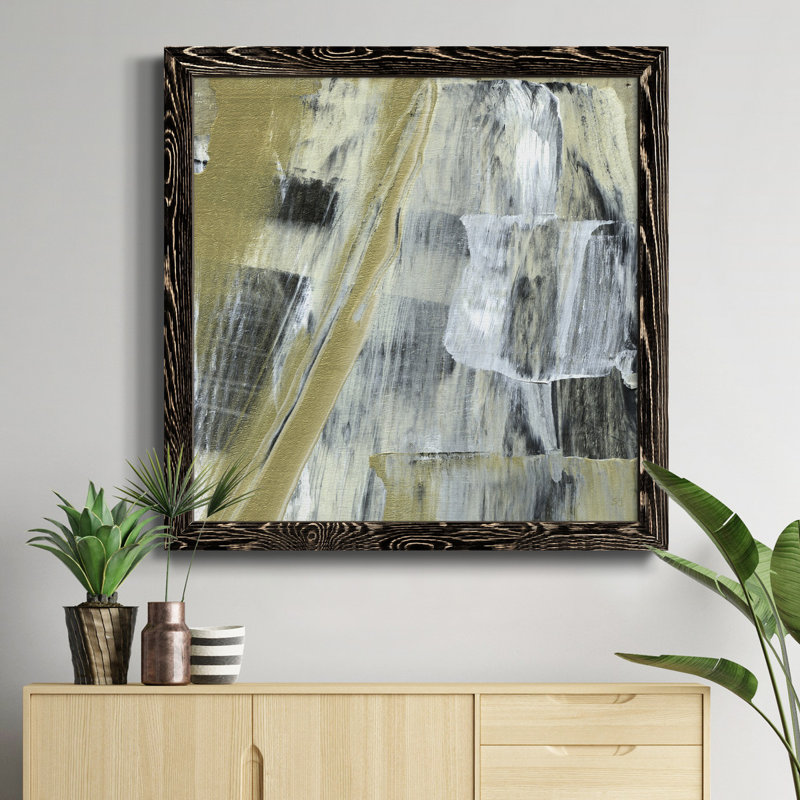 «Love Science», art textuel sur toile, H 31,5 po x l 31,5 po x P 1,5 po, Cadre noir