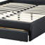 Lit plateforme tapissier avec rangement Tomberlin-26606114
