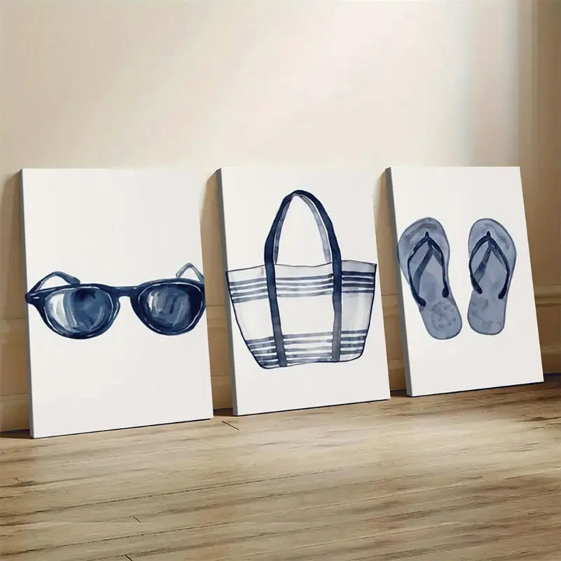 3 Piece Wrapped Canvas Painting