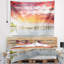 Tapisserie panorama roatan beach coucher mer-28501339
