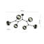 6-Light Sputnik Chandelier-1942395422