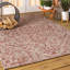 Tapis intérieur / extérieur rouge / taupe Truman-947498670