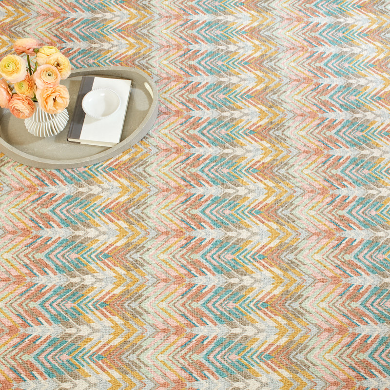 Seneca Stone Machine Printed Washable Rug, Rectangle 8'6" x 11'6"