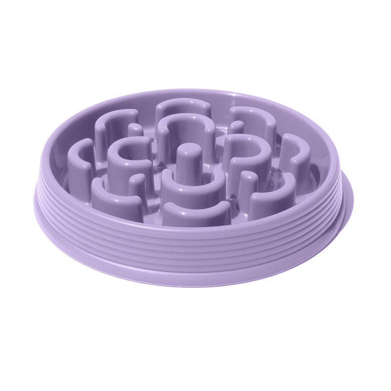 Mangeoire lente en polypropylène Slow Chow Medallion, Grand (7 tasses)