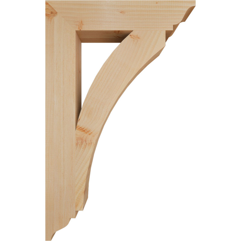 Support traditionnel Thorton, H 32 po x l 3,5 po x P 20 po, Douglas (lisse)