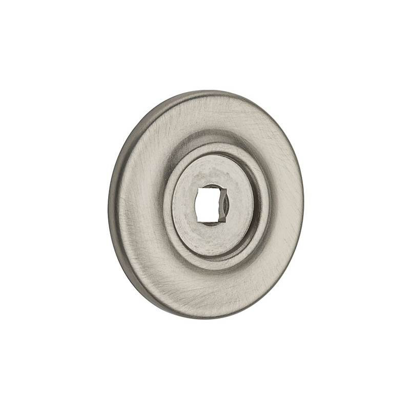 Round Knob Backplate, Oil Rubbed Bronze, 1.5" H x 1.5" W x 0.25" D