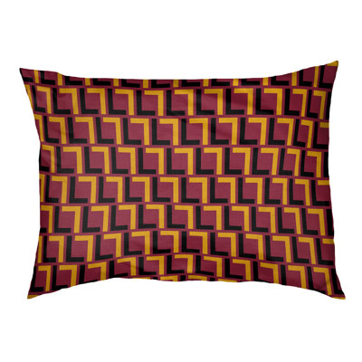 Foucault Geometric Polyester Pet Bed